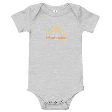 bitcoin baby bodysuit