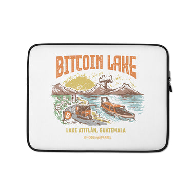 Bitcoin Lake Laptop Sleeve