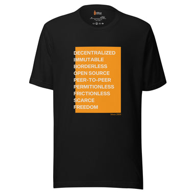 Properties of Bitcoin T-Shirt