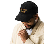 Bitcoin Only Corduroy Cap