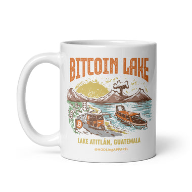 Bitcoin Lake Glossy Mug