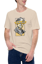 We Are All Satoshi T-Shirt : Yellow Bitcoin T-shirt for Men & Women