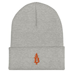 Bitcoin Is Liberty Beanie Grey color Hat