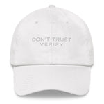 Don't Trust Verify Dad Hat