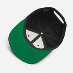 Green Candle Snapback Hat