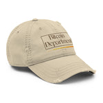 bitcoin department distressed dad hat