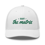 Exit The Matrix Trucker Hat