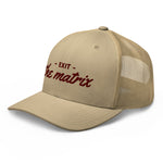 Exit The Matrix Trucker Hat