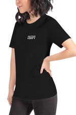 Don't Trust, Verify T-Shirt, Black Don't Trust Verify T-Shirt