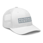 White Politically Homeless Trucker Hat